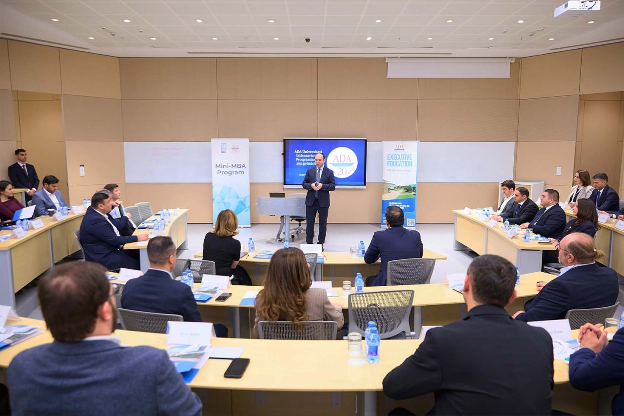 "Bank of Baku" üçün ADA Universitetində II mini MBA proqramı başladı - FOTOLAR